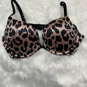 Victorias Secret Very Sexy Animal Print Push-Up Bra